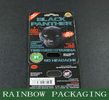 Black Mambar Sex Pills บรรจุภัณฑ์ Black Panther Blister Card บรรจุภัณฑ์ทำเอง