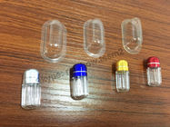 บรรจุภัณฑ์พลาสติกและยาเม็ดยาเพศบรรจุภัณฑ์ยาพลาสติกขนาดเล็กรูปร่างแคปซูล