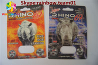 rhino7 &amp;amp; rhino 25 แคปซูลเปล่ารูปร่างภาชนะแคปซูลพลาสติกใสเพศยาขวดภาชนะบรรจุยาแคปซูลแคปซูล