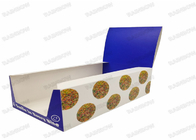 บรรจุภัณฑ์ผลิตภัณฑ์อาหารกล่องกระดาษแสดงการพิมพ์สองด้าน Matte Shinny