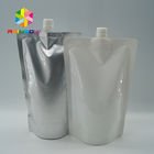 BPA ฟรีถุงบรรจุภัณฑ์พลาสติก Ziplock นำมาใช้ใหม่เครื่องดื่ม / ภาชนะบรรจุอาหารน้ำ