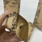 โปรโมชั่น เก็บกระเป๋าสะพายอาหาร ระดับความร้อน ปริมษัตรพิมพ์ Biodegradable อาหารที่กําหนดเอง กระเป๋ากระดาษ Kraft กับซิป