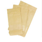 ล้างหน้ากระดาษที่กำหนดเองถุงซิปล็อคสามด้านบรรจุถุงตราประทับสำหรับถั่วขนม
