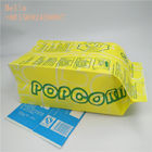 ไมโครเวฟถุงกระดาษปิดผนึกความร้อน Popcorn ต่อต้านน้ำมันด้วยสี Costomized