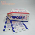ไมโครเวฟถุงกระดาษปิดผนึกความร้อน Popcorn ต่อต้านน้ำมันด้วยสี Costomized