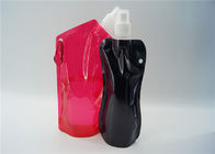 กระเป๋าใสเหลว Spout สำหรับบรรจุภัณฑ์เครื่องดื่ม / เครื่องดื่มให้พลังงาน