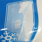 อุณหภูมิต่ำพวยกระเป๋าบรรจุภัณฑ์นำมาใช้ใหม่พับเก็บได้ของเหลวพลาสติกถุงเก็บ 3L 5L