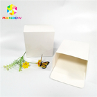 กล่องบรรจุภัณฑ์กระดาษแข็งสีขาวโลโก้ Fleixble การ์ดแบบกำหนดเองต่าง ๆ