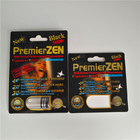 Premizer Zen Blister Card บรรจุภัณฑ์แสดงบรรจุภัณฑ์พุพองสำหรับแพ็คยาเสริมสมรรถภาพชาย