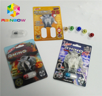 Rhino 69 Rhino 7 Male Enhancement Pills บรรจุภัณฑ์ขนาดปกติพร้อมเอฟเฟกต์ 3D