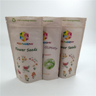 ปรับแต่ง Cr Sativa / Indica Kraft Paper Pla Bag Tweed Leaf Mylar Bags