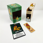 2020 ออกแบบใหม่ Grabba Leaf Cigar ห่อกล่องกระดาษบรรจุภัณฑ์ทื่อออกจากชุดแสดงแพ็คเกจ