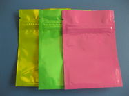 บรรจุภัณฑ์ถุงฟอยล์ที่ย่อยสลายได้ทางชีวภาพของ Oxo, รีไซเคิลถุงอาหาร Ziplock Mylar สีสันสดใส