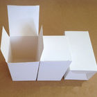 เครื่องประดับกระดาษแข็งสีขาวน้ำหอมกล่องกระดาษกล่องบรรจุภัณฑ์ที่ไม่พิมพ์