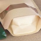 ถุงกระดาษที่กำหนดเองสำหรับขนมขบเคี้ยว, ถุงกระดาษคราฟท์สำหรับข้าวโพดคั่วพร้อมหน้าต่าง