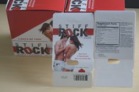 การ์ด Rock แข็งและกล่อง Rock แข็งสำหรับบรรจุภัณฑ์เสริมยาทางเพศ