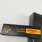 ขายส่งบรรจุภัณฑ์สีดำแบบกำหนดเอง 22g น้ำหนักซองกล่องน้ำผึ้งหวานสำหรับ Vitamax Energy Honey