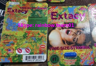 ยาเพศ Extacy ความแข็งแรงสูงสุดกล่องกระดาษบรรจุภัณฑ์โลโก้ที่กำหนดเองทนทาน
