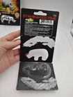 บรรจุภัณฑ์ยา Rhino King USA Sex บรรจุภัณฑ์ / Go Rhino Pill Case / Rhino 7 Plastic 3D Card
