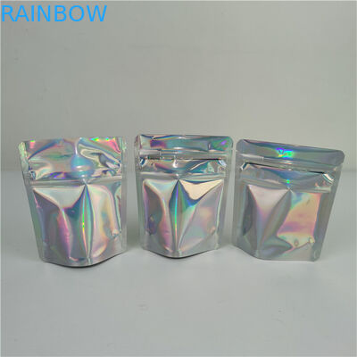 แพ็คแฟชั่นที่กําหนดเอง กระเป๋ากระเป๋าพลาสติกโฟลีย์ พร้อมฟังก์ชันกันกลิ่นและโลโก้ที่กําหนดเอง