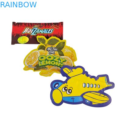 ถุงไมลาร์ 3.5 กรัมแบบกินได้ ซิปล็อค รูปทรงพิเศษ ลูกอม สมุนไพร บิสกิต หมากฝรั่ง บรรจุภัณฑ์