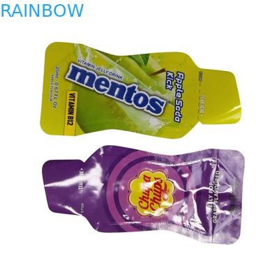 ถุงไมลาร์โฮโลแกรมพิมพ์ลายแบบกำหนดเอง ถุงบรรจุภัณฑ์ย่อยสลายได้ทางชีวภาพแบบปิดผนึกได้สำหรับถุงขนม