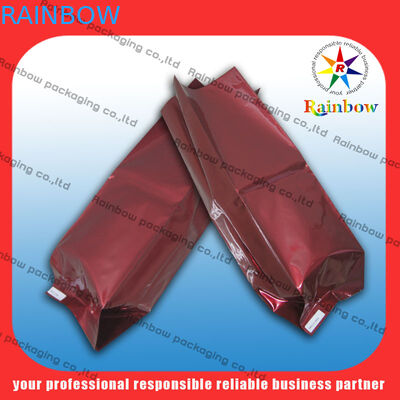 บรรจุภัณฑ์ถุงชาเป้าเสื้อกางเกงด้านข้างที่กำหนดเองกับการพิมพ์มัน