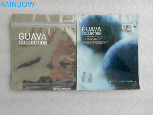 PET / AL / PE น้ำมัน - ถุงบรรจุภัณฑ์เครื่องสำอางที่ต้านทานพร้อมแบน Cos01