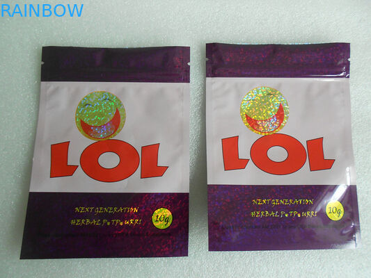 บรรจุภัณฑ์ธูปสมุนไพรแบบกำหนดเอง PET / VMPET / PE 100 ไมครอน