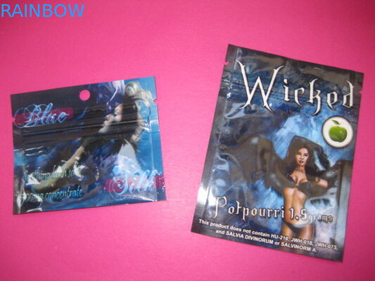 บรรจุภัณฑ์ธูปสมุนไพร 100 ไมครอน PET / VMPET / PE สำหรับธูปสมุนไพร