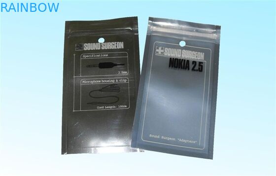 Flat / Stand up ศัสตราบรรจุภัณฑ์ PPET / AL / PE สำหรับแพ็คเกจเครื่องสำอาง