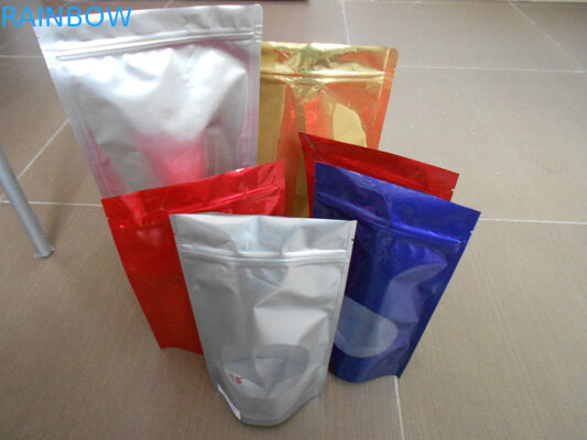 บรรจุภัณฑ์ถุงขนมแบบกำหนดเอง BOPP / LDPE ถุงบรรจุอาหาร Ziplock Mylar