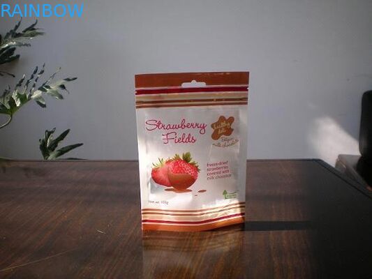 130mic PET / AL / NY / PE ยืนขึ้นถุงเป้าเสื้อกางเกงด้านล่างพิมพ์กับดักราเวียร์