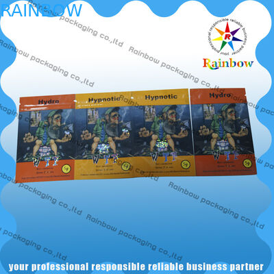 บรรจุภัณฑ์ถุงพลาสติกสีสันสวยงาม, กระเป๋าธูปสมุนไพรพร้อม Ziplock