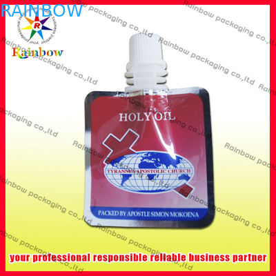 บรรจุภัณฑ์ถุงพวยเกรดอาหารด้วยการแตะสำหรับการจัดเก็บน้ำแร่