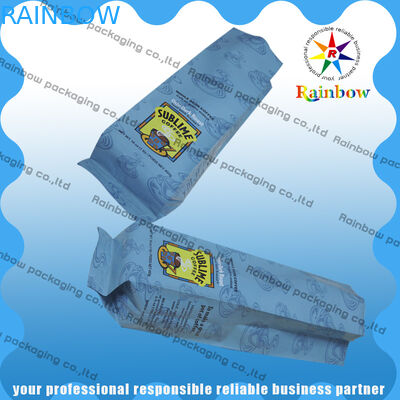 Side Seal Matte Tea ถุงบรรจุภัณฑ์ป้องกันการรั่วสำหรับกากถั่วเหลือง