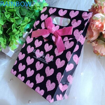 ส่วนบุคคลถุงกระดาษที่กำหนดเองพร้อมที่จับสำหรับคริสต์มาส