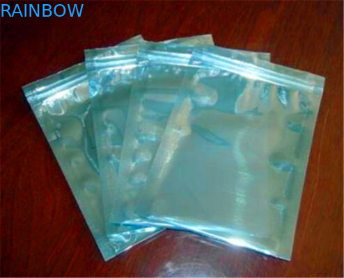 ถุงฟอยล์บรรจุภัณฑ์อาหารใสด้านหน้าถุงบรรจุภัณฑ์ด้วย ziplock