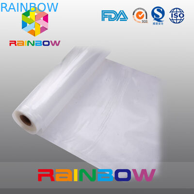 8 "X50 'PA / PE วัสดุสูญญากาศทำความสะอาดพื้นผิวม้วนวัสดุด้านที่ราบรื่นและช่อง / ด้านนูน
