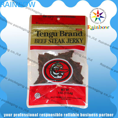 ฟอยล์ถุงอาหารเกรดบรรจุภัณฑ์ปิดผนึกความร้อนพิมพ์หน้าต่างเต็ม