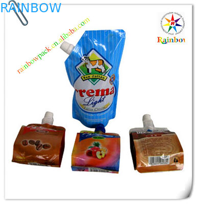 อลูมิเนียมฟอยล์ Stand Up ถุง PET / NY / PE เกรดอาหารด้วยการพิมพ์สี