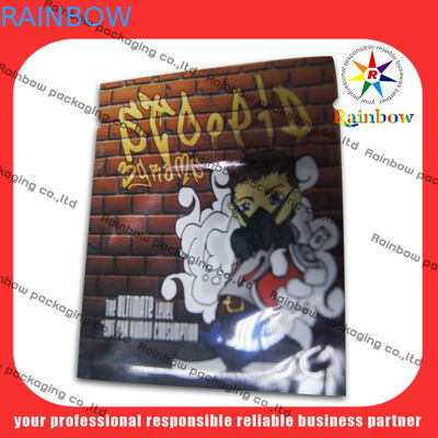 ถุงอลูมิเนียมฟอยล์ 100 ไมครอน PET / AL / PE สำหรับแพคเกจธูปสมุนไพร