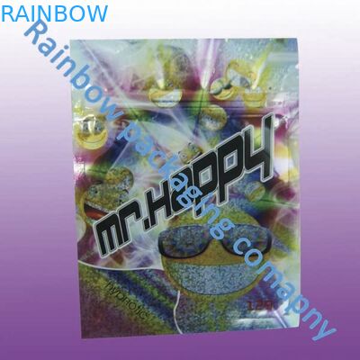 บรรจุภัณฑ์ธูปสมุนไพร Ziplock, ถุงซิปพลาสติกพิมพ์สีสันสวยงาม
