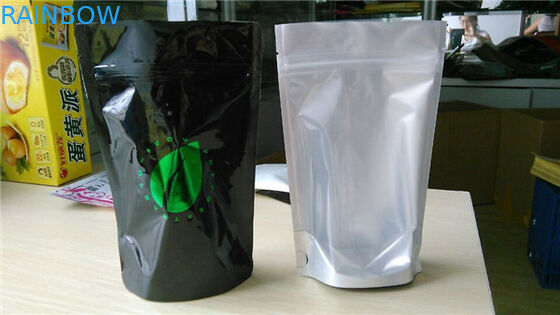 บรรจุภัณฑ์ถุงฟอยล์พิมพ์แบบกำหนดเองพร้อมซิปและเป้าเสื้อกางเกงด้านล่างสำหรับบรรจุภัณฑ์ข้าว