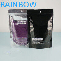 ถุงอลูมิเนียมฟอยล์ลุกขึ้นยืนรีไซเคิลได้มันพร้อมซิป