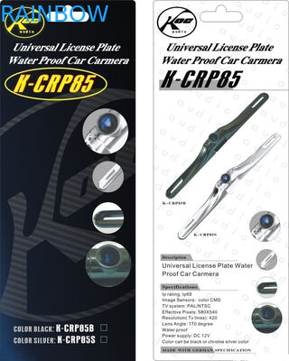 บรรจุภัณฑ์บัตรตุ่ม Euro Hang Hole หรูหราพิมพ์สำหรับแพคเกจกล้องรถยนต์