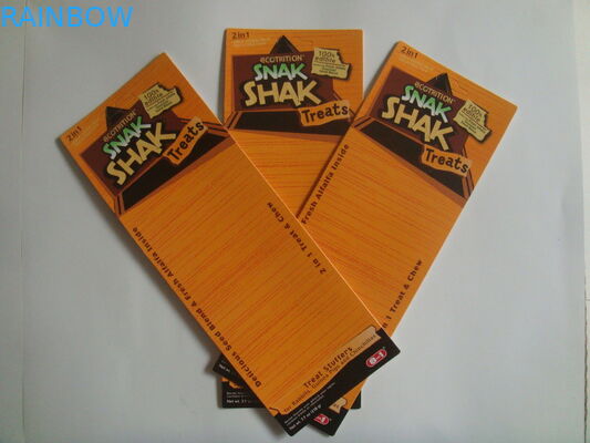 บรรจุภัณฑ์บลิสเตอร์การ์ดบรรจุภัณฑ์กระดาษคราฟท์ 250 แกรมพร้อมรูแขวน