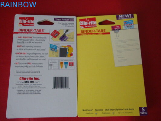 บรรจุภัณฑ์บัตรตุ่มที่มีสีสันยูโรแขวนหลุมสำหรับบรรจุกรรไกร