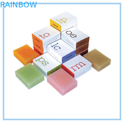 บรรจุภัณฑ์กล่องกระดาษพิมพ์ Cusomized, สบู่ทำมือกล่องบรรจุภัณฑ์