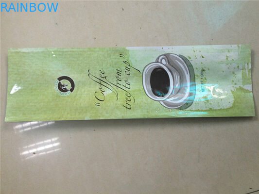 ถุงพลาสติกบรรจุวาล์วแบบรีไซเคิลได้สำหรับบรรจุ 8 ออนซ์กาแฟ / ถั่ว